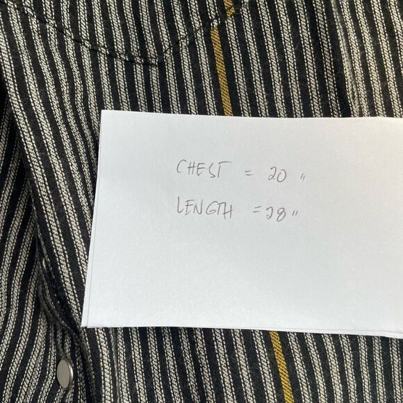 FREE PEOPLE X Sandrine Rose Pinstripe Britany Button Down Shirt size small New - Picture 8 of 8